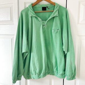 Out From Under Urban Outfitters Mint Green Button Neck Pullover Large